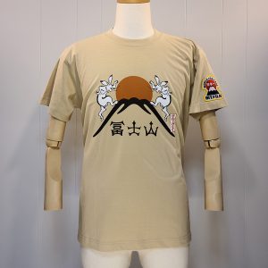 Ｔシャツ「鳥獣戯画（富士山）」