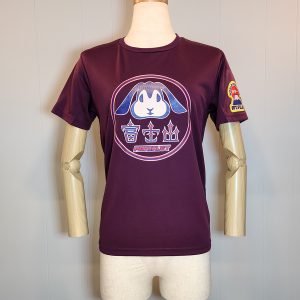 Tシャツ「富士うさぎ」レディースパープル